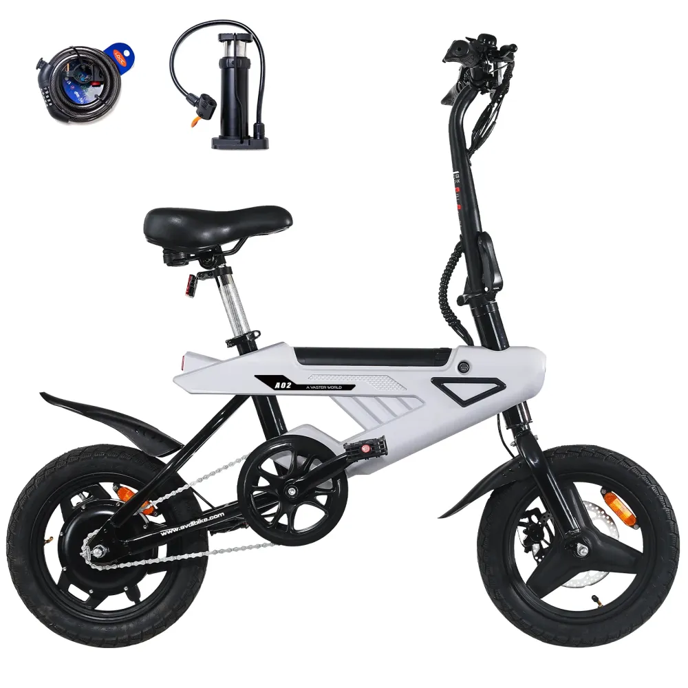 AVDL A02 250W Składany Rower Elektryczny 14" 230Wh E-bike