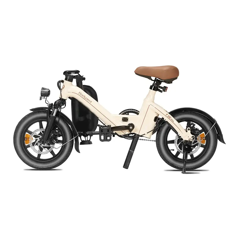 Bodywel T16 Pro 14" Składany Rower Elektryczny 280Wh Mini E-Rower Wsparcie Aplikacji