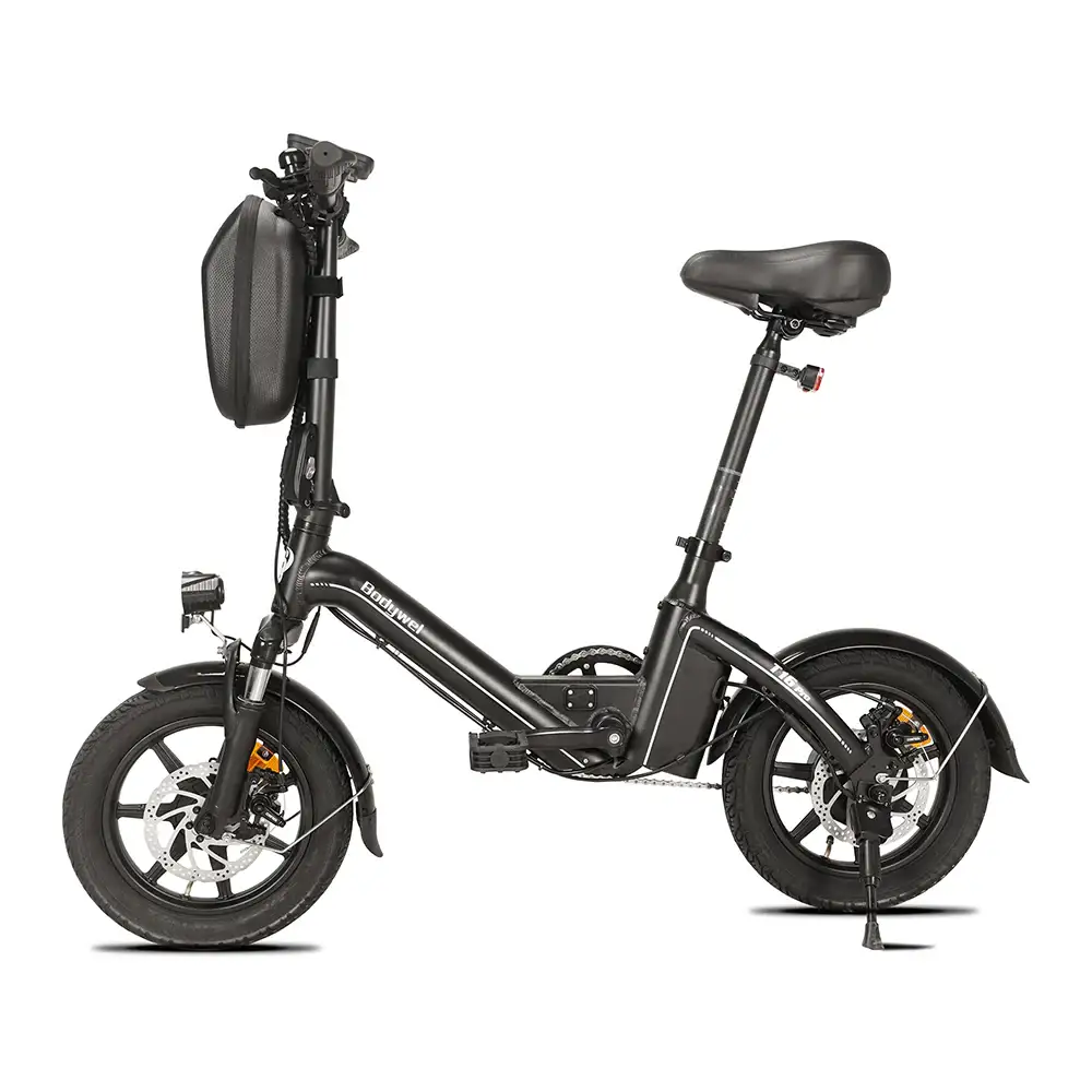 Bodywel T16 Pro 14" Składany Rower Elektryczny 280Wh Mini E-Rower Wsparcie Aplikacji