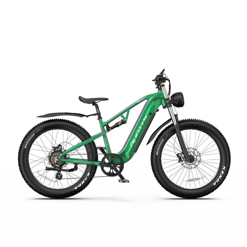 DUOTTS E26 750W Bafang Motor 26" Fat Bike 960Wh Full Suspension E-MTB Wsparcie APP