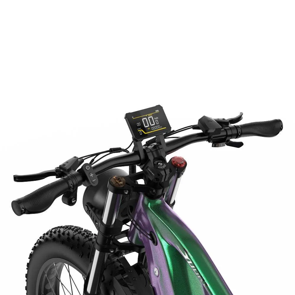 DUOTTS E26 750W Bafang Motor 26" Fat Bike 960Wh Full Suspension E-MTB Wsparcie APP