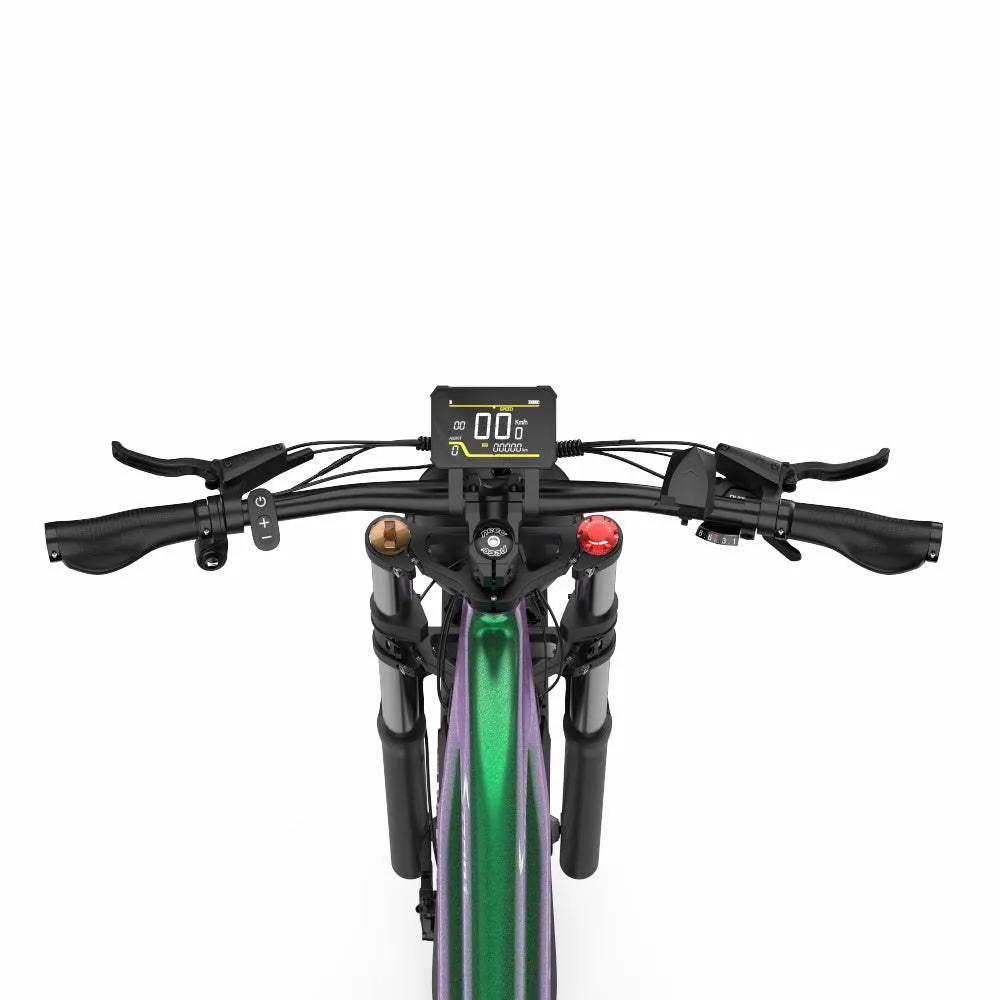 DUOTTS E26 750W Bafang Motor 26" Fat Bike 960Wh Full Suspension E-MTB Wsparcie APP