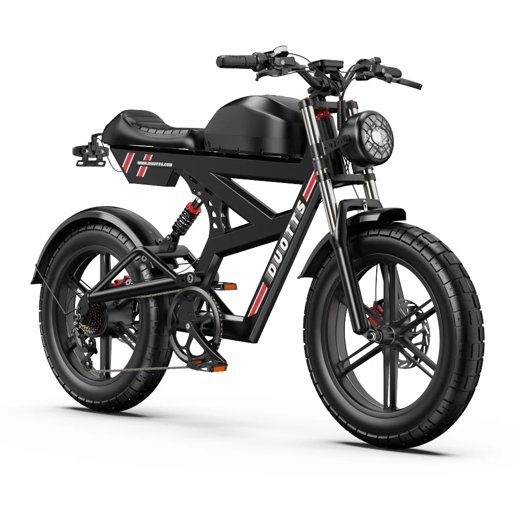 DUOTTS F20 750W 20" Fat Bike 1404Wh E-Mountain Bike 52V 27AH Bateria