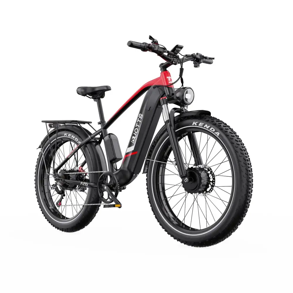 DUOTTS F26 750W*2 Podwójny Silnik 26" Fat Bike 960Wh SUV E-bike 48V 20Ah Bateria