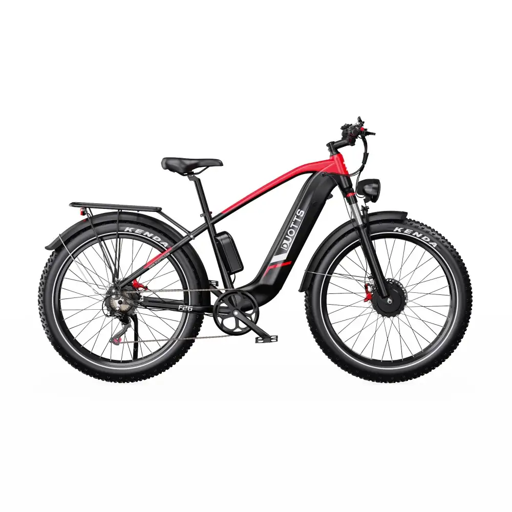 DUOTTS F26 750W*2 Podwójny Silnik 26" Fat Bike 960Wh SUV E-bike 48V 20Ah Bateria