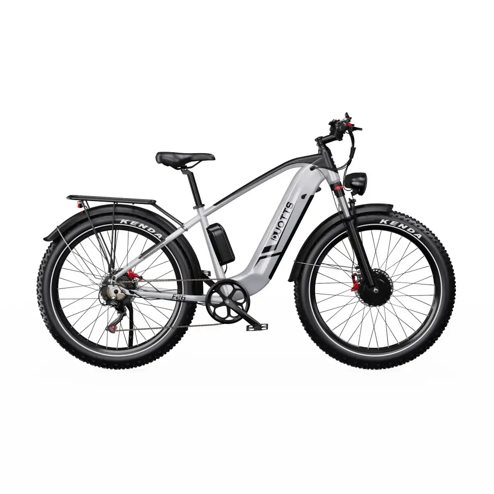 DUOTTS F26 750W*2 Podwójny Silnik 26" Fat Bike 960Wh SUV E-bike 48V 20Ah Bateria