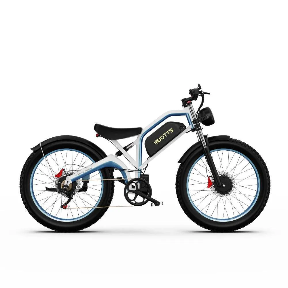 DUOTTS N26 750W*2 Podwójny Silnik 26" Fat Bike 960Wh Moped E-bike 48V 20Ah Bateria