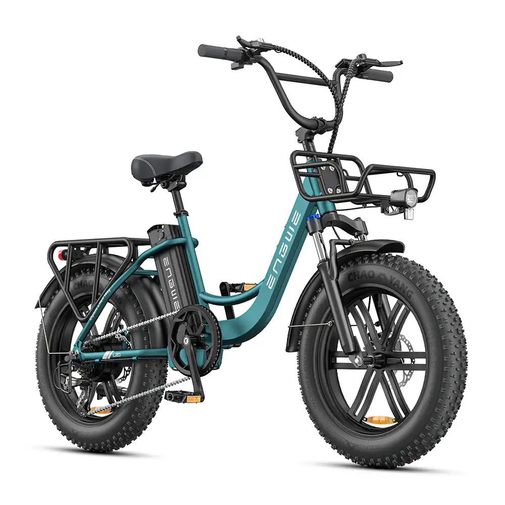 Engwe L20 BOOST 250W 20" Fat Bike 624Wh Rower elektryczny typu step-through z czujnikiem momentu obrotowego 48V 13Ah bateria