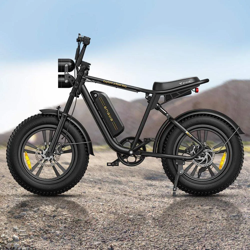 Engwe M20 750W 20" Fat Bike E Mountain Bike EMTB