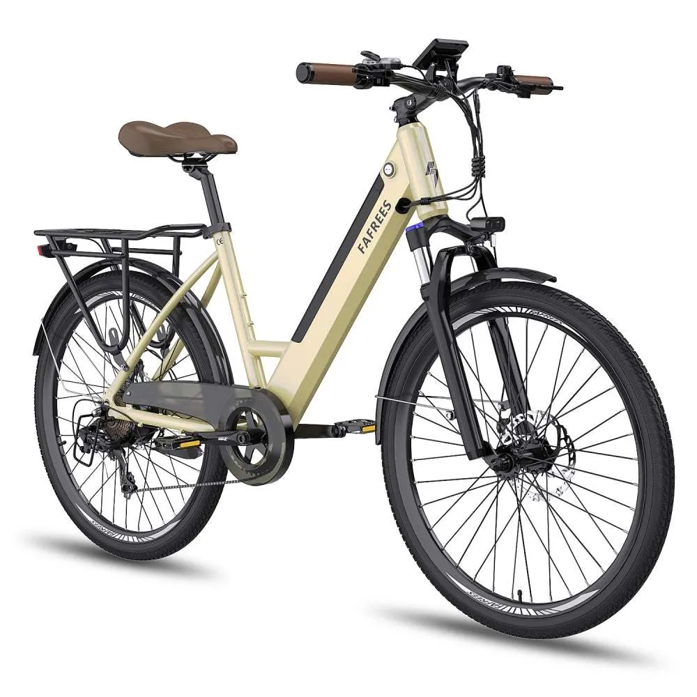 Fafrees F26 Pro 250W 26" Elektryczny Rower Trekkingowy 540Wh Miejski E-rower z Aplikacją 36V 15Ah Akumulator