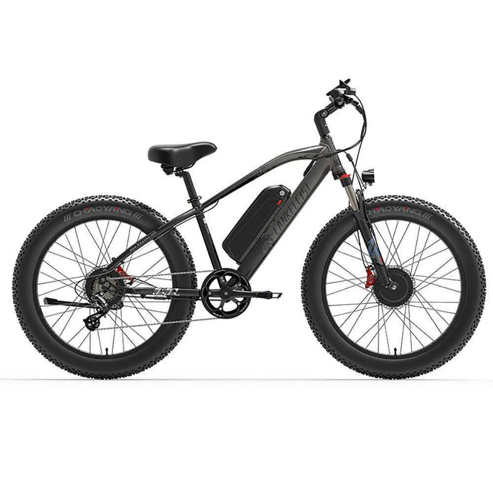 Lankeleisi MG740 PLUS 1000W*2 Podwójny silnik 26" Fat Bike 960Wh Hardtail E-Górski Rower EMTB 48V 20Ah Akumulator