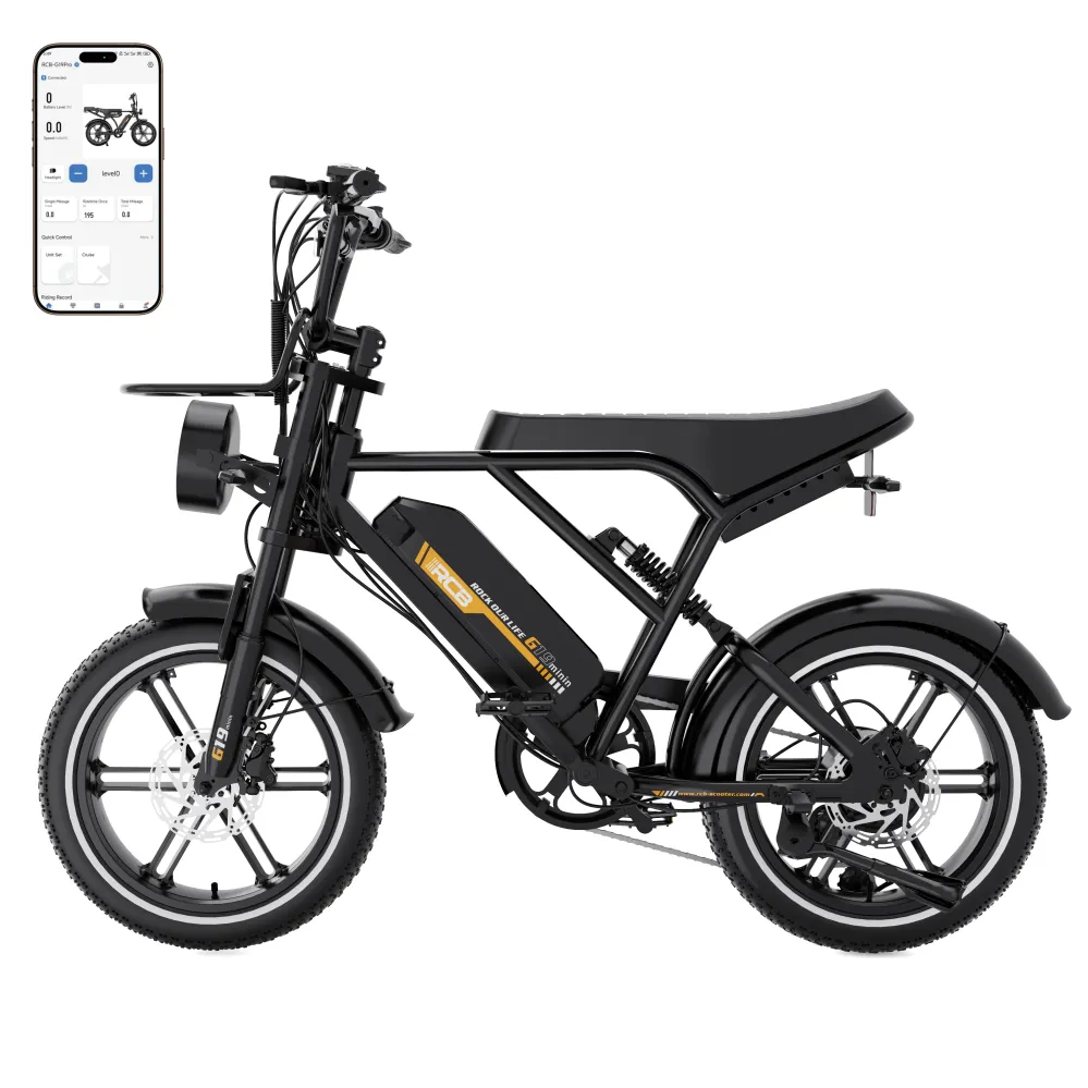 RCB G19 mini rower elektryczny dla dorosłych (aplikacja RCB)&NFC E BIKE) RCB-EU