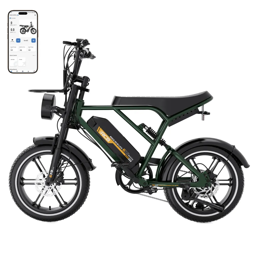 RCB G19 mini rower elektryczny dla dorosłych (aplikacja RCB)&NFC E BIKE) RCB-EU