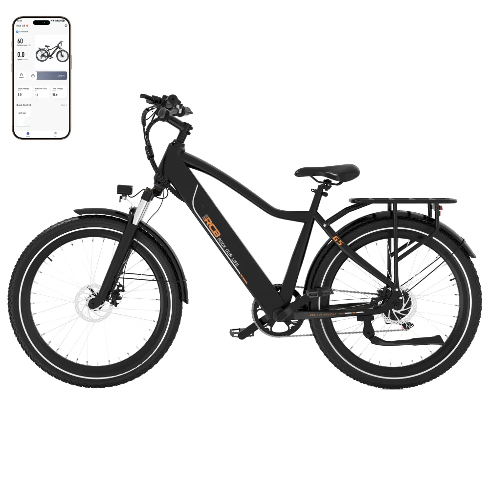 Rower elektryczny RCB G5 dla dorosłych (aplikacja RCB)&NFC E BIKE) RCB-EU