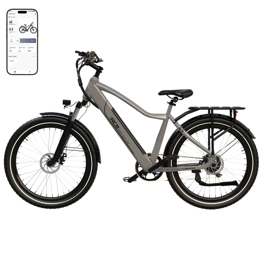 Rower elektryczny RCB G5 dla dorosłych (aplikacja RCB)&NFC E BIKE) RCB-EU