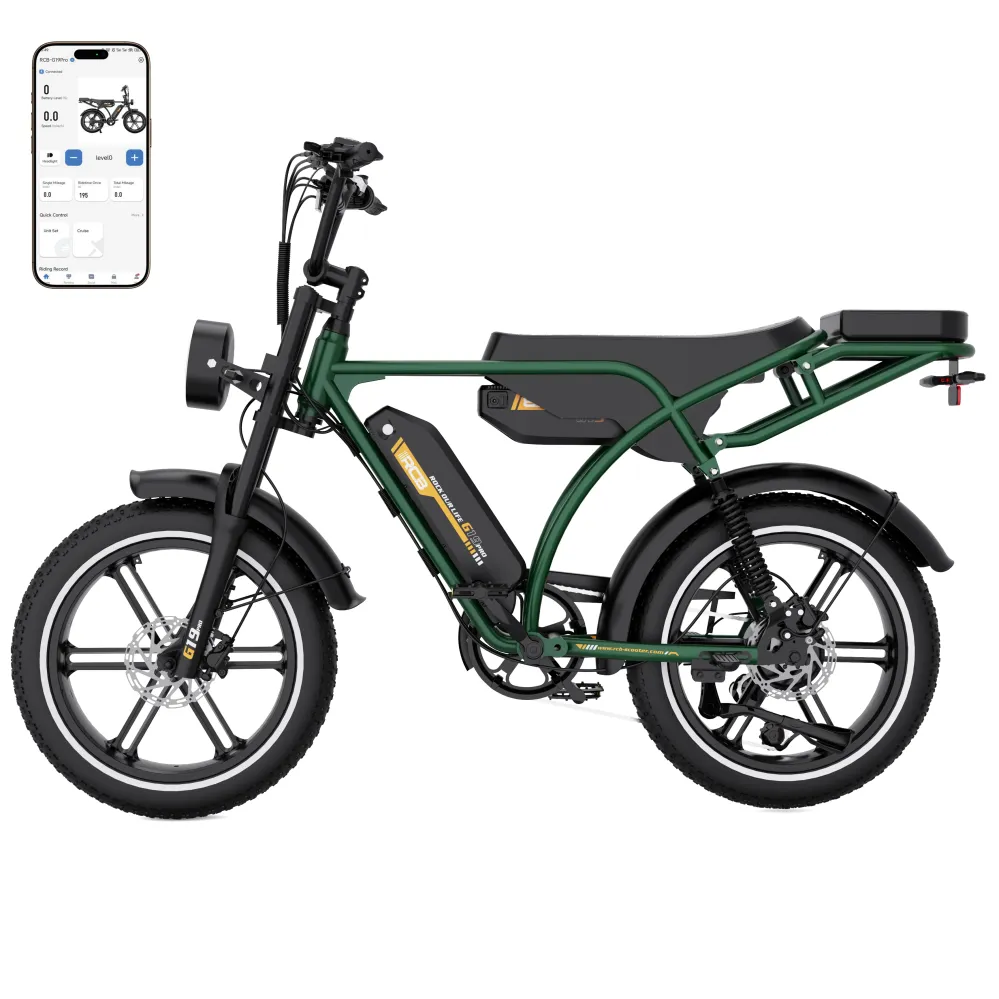 Rower elektryczny RCB G19 PRO dla dorosłych((aplikacja RCB&ROWER E-NFC)) RCB-EU