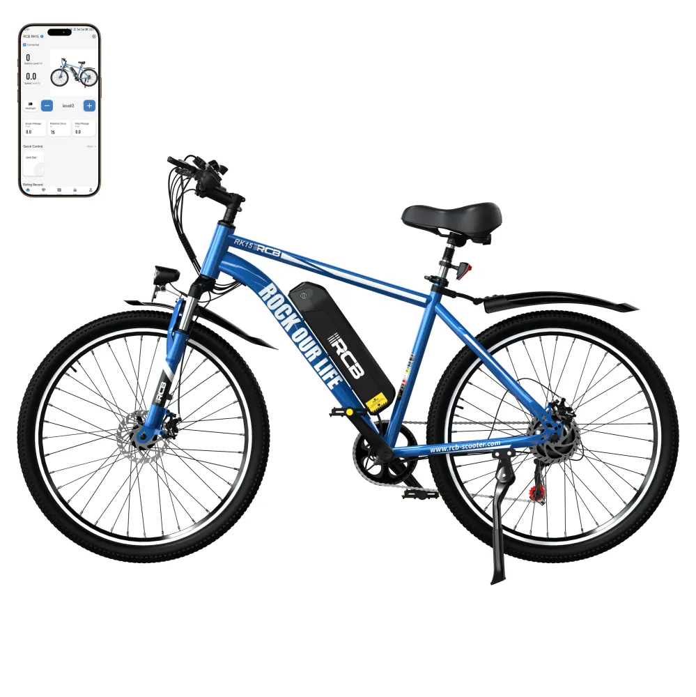 Rower elektryczny RCB RK15 dla dorosłych (RCB APP E BIKE) RCB-EU