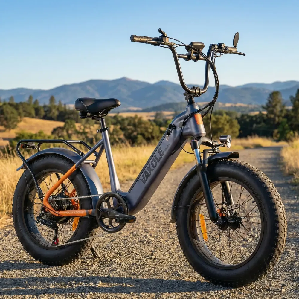 Vakole SG20 250W 20" Rower Elektryczny Użytkowy Fat Bike 691Wh 48V 14,4Ah Bateria