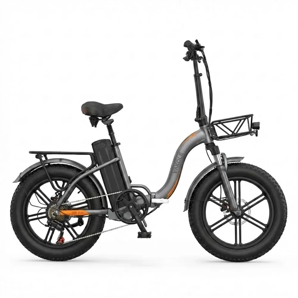 Vakole Y20 Pro 20" Fat Bike składany rower elektryczny z niską ramą, bateria 48V 30Ah 1440Wh