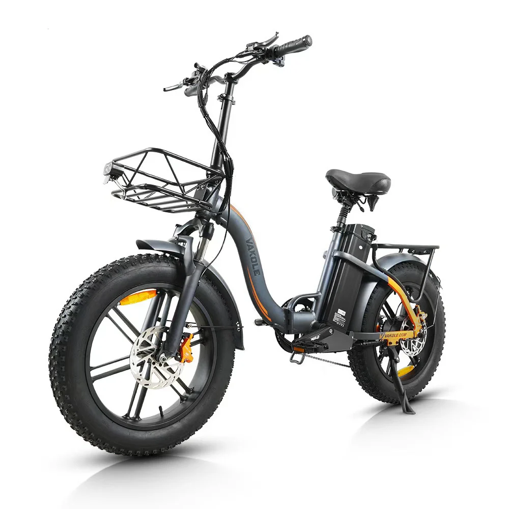Vakole Y20 Pro 20" Fat Bike składany rower elektryczny z niską ramą, bateria 48V 30Ah 1440Wh