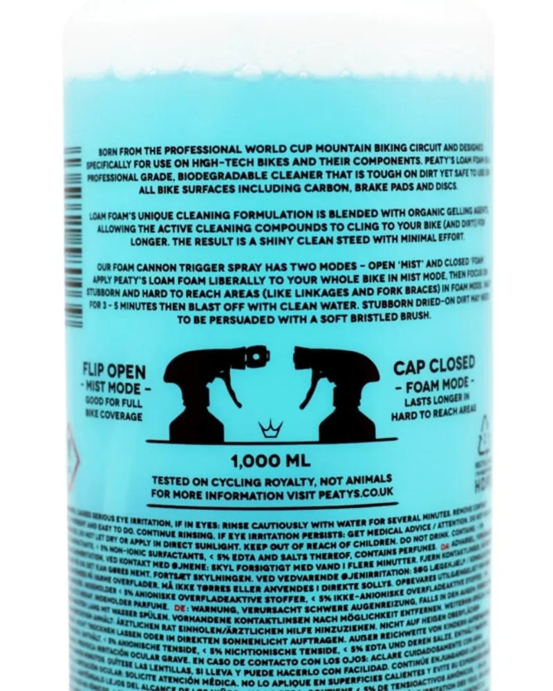 Peaty's LoamFoam Bike Cleaner – Środek do Czyszczenia Roweru - 1L