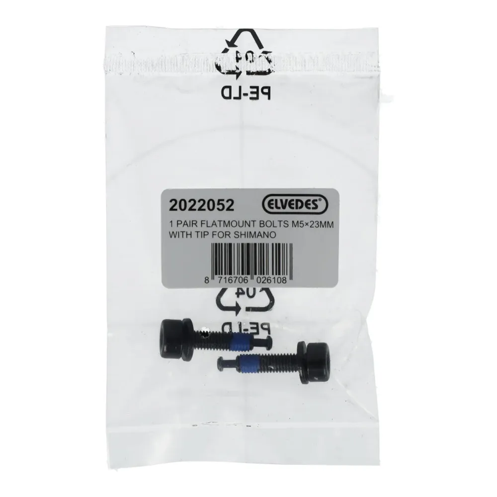 ELVEDES FM Śruba montażowa zacisku tylnego Shimano M5x23 typ C