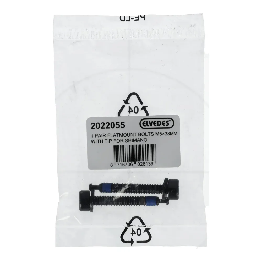 ELVEDES FM Śruba montażowa zacisku tylnego Shimano M5x38 typ C
