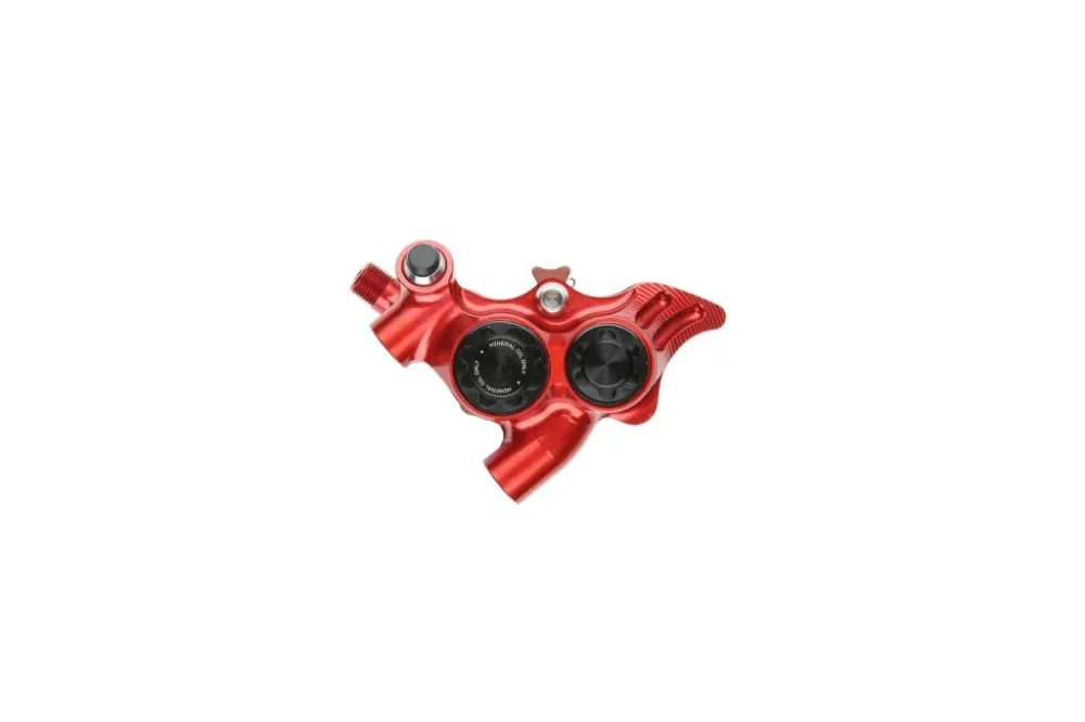 HOPE RX4+ SL FM 34mm 4-tłoczkowy zacisk hamulcowy Mineral Red