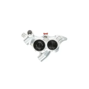 HOPE RX4+ SL FM 34 mm, 4-tłoczkowy, srebrny, mineralny zacisk hamulcowy