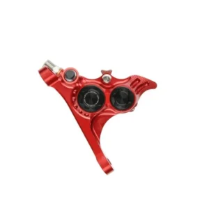 Przedni zacisk hamulcowy HOPE RX4+ SL FMF (+20) 70mm 4 tłoczki DOT czerwony