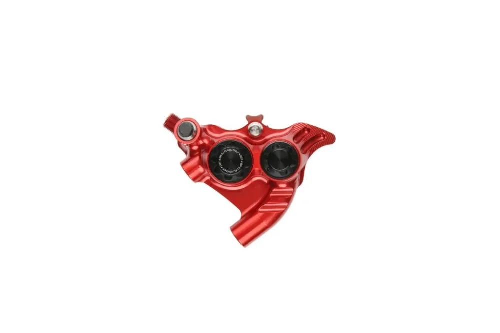 Zacisk hamulcowy HOPE RX4+ SL FM 34mm (+20) 4 tłoczki DOT czerwony
