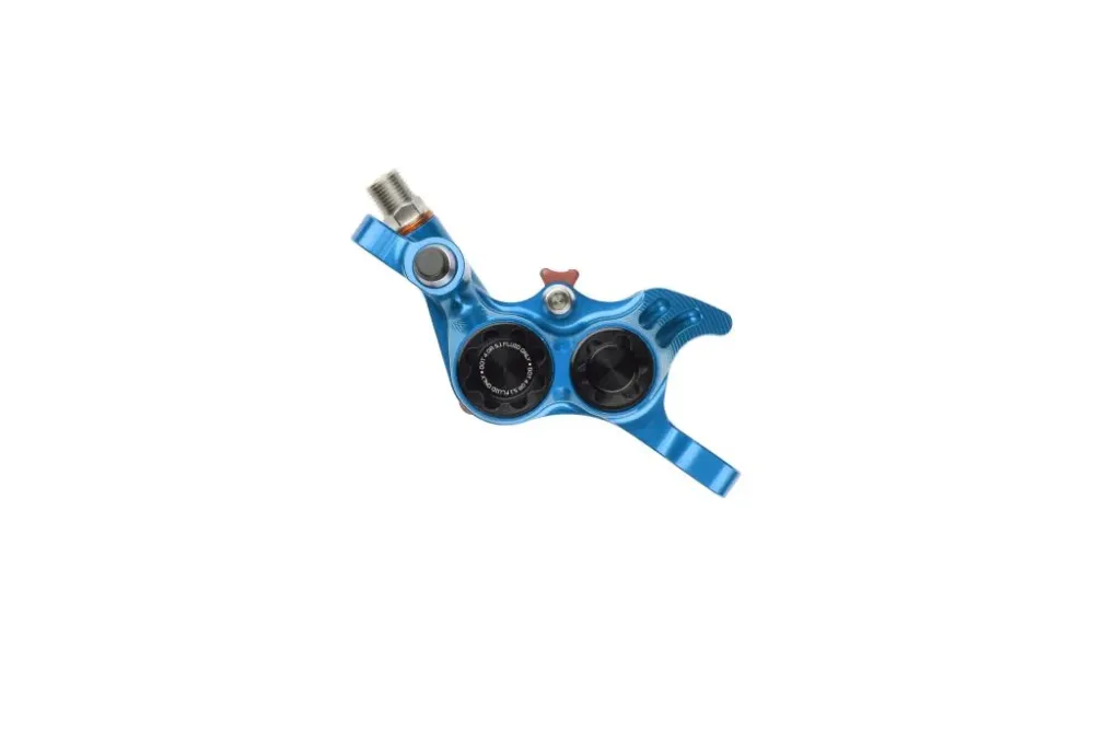 Zacisk hamulcowy HOPE RX4+ SL PM 4 tłoczki DOT Blue