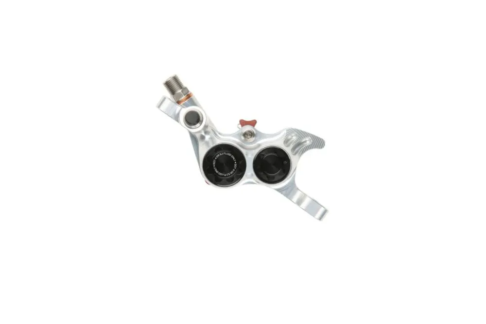 Zacisk hamulcowy HOPE RX4+ SL PM 4 tłoczki DOT Silver