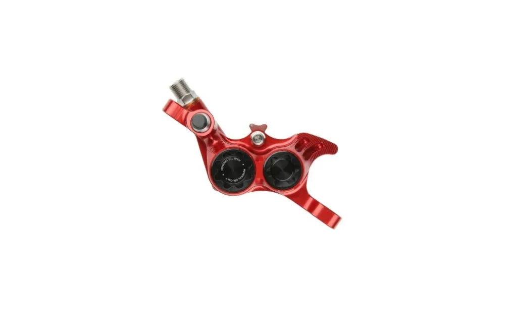 Zacisk hamulcowy HOPE RX4+ SL PM 4 tłoczki Mineral Red
