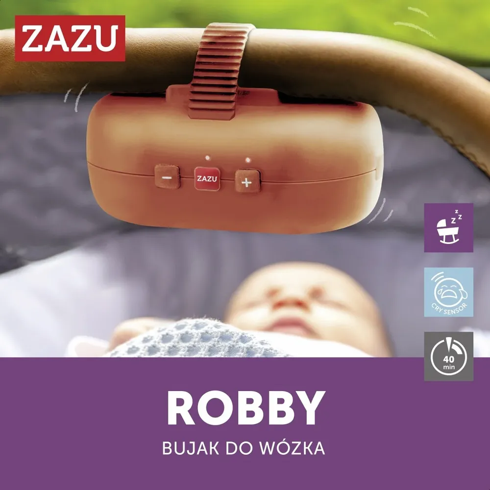 Zazu Bujak do wózka Robby w kolorze Terracota