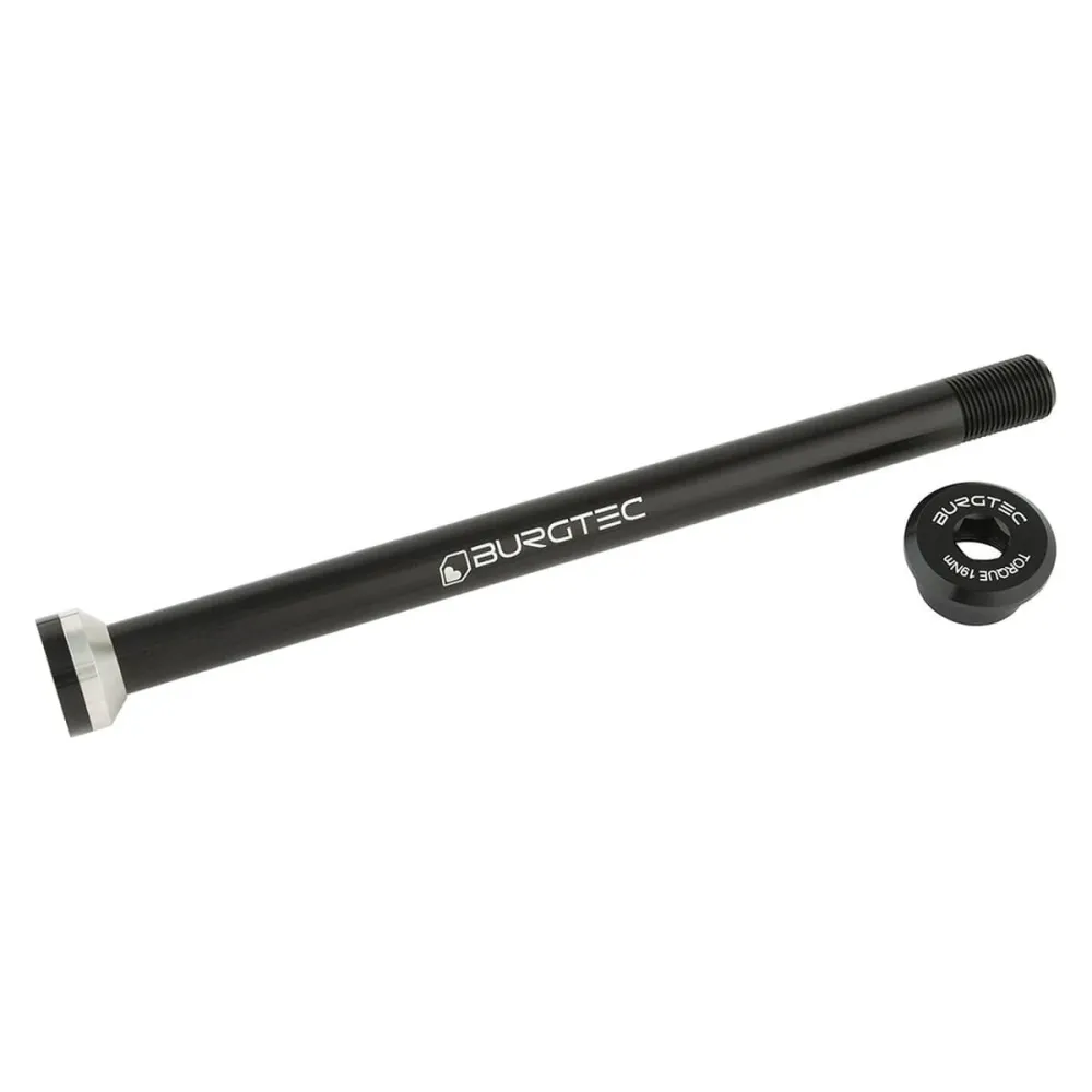 Oś tylnego koł BURGTEC 171 mm do ram przejściowych czarna