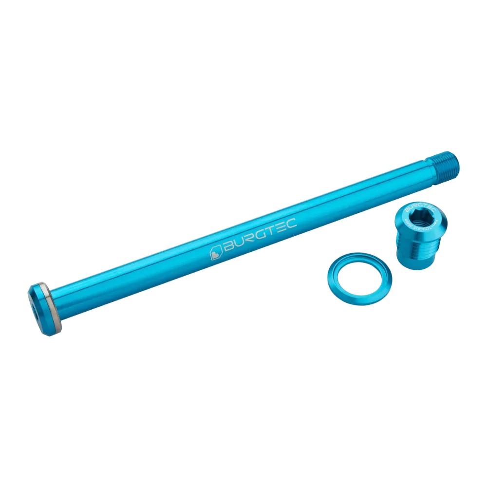 Oś tylnego koł BURGTEC 174 mm do ramy Yeti Turquoise