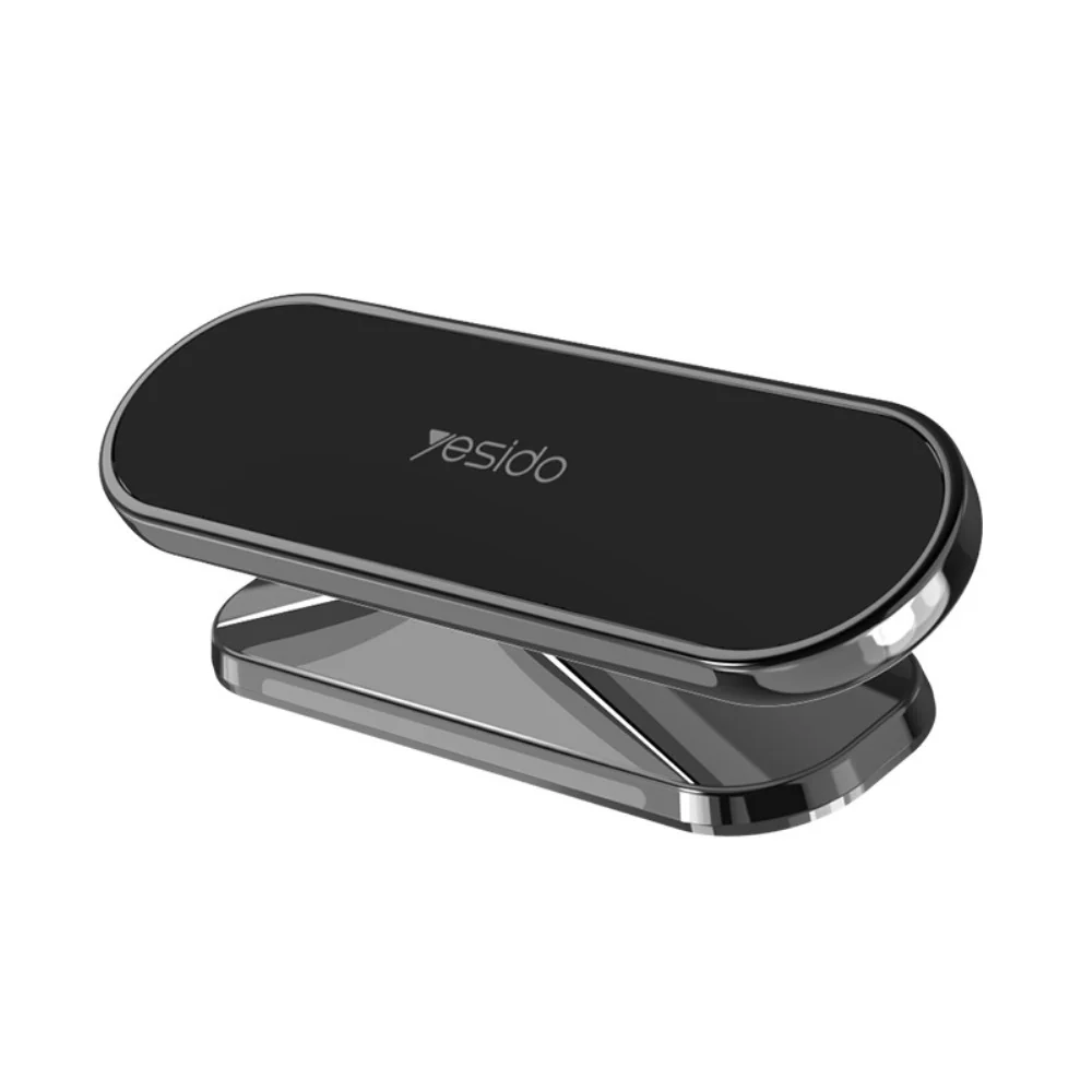 Obrotowy magnetyczny uchwyt samochodowy na telefon YESIDO - Dark Grey