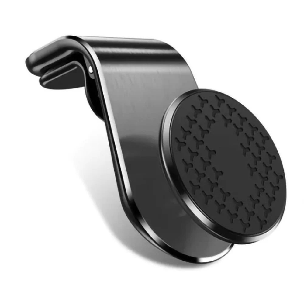 Uniwersalny magnetyczny uchwyt samochodowy na telefon w kształcie litery L - Black