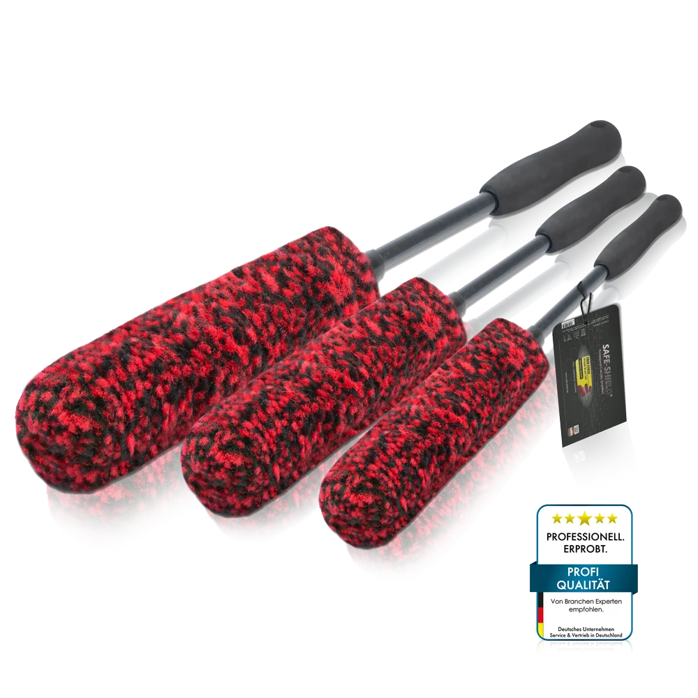 FiberForce Zestaw szczotek do felg