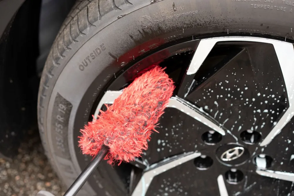 Pokrowiec wymienny do płaskiej szczotki do felg