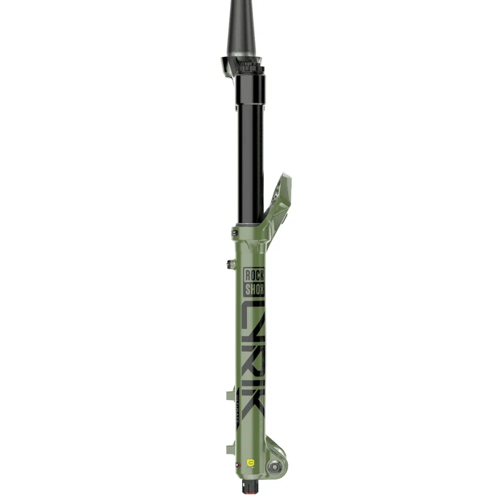 ROCKSHOX LYRIK ULTIMATE CHARGER 3 RC2 27.5 DebonAir Oś widelca stożkowego 15x110 mm Boost Green