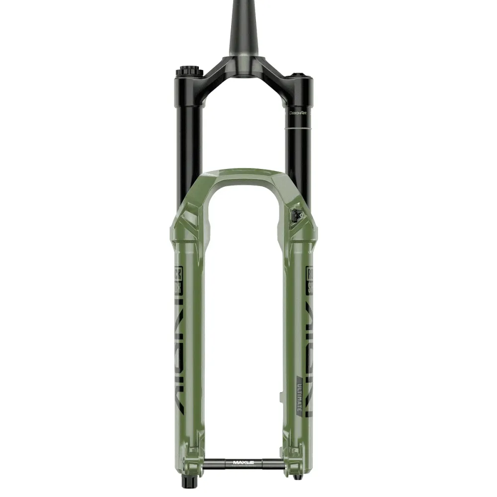 ROCKSHOX LYRIK ULTIMATE CHARGER 3 RC2 27.5 DebonAir Oś widelca stożkowego 15x110 mm Boost Green