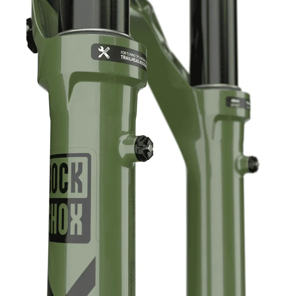 ROCKSHOX LYRIK ULTIMATE CHARGER 3 RC2 27.5 DebonAir Oś widelca stożkowego 15x110 mm Boost Green