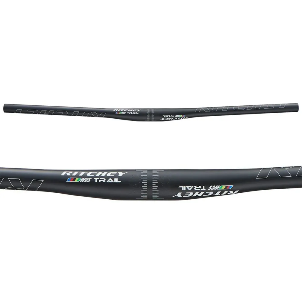 Kierownica RITCHEY WCS TRAIL FLAT Carbon Rise +/-5mm 31.8/740mm czarna