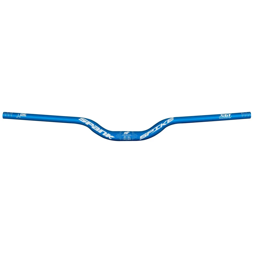 Kierownica SPANK SPIKE 800 RACE Rise 50mm 800mm Niebieska