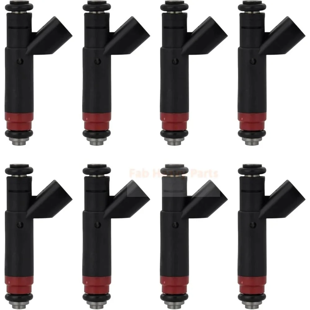 8 sztuk wtryskiwaczy paliwa 53032145AA RL032145AA pasuje do Jeep 2001-2004 Grand Cherokee dla Dodge 2002-2003 Ram 1500, 20...