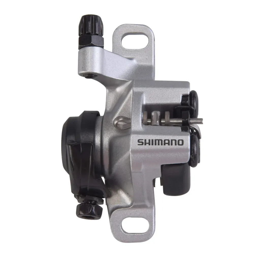 SHIMANO ALIVIO BR-M375 Srebrny zacisk hamulca tarczowego z linką przód/tył