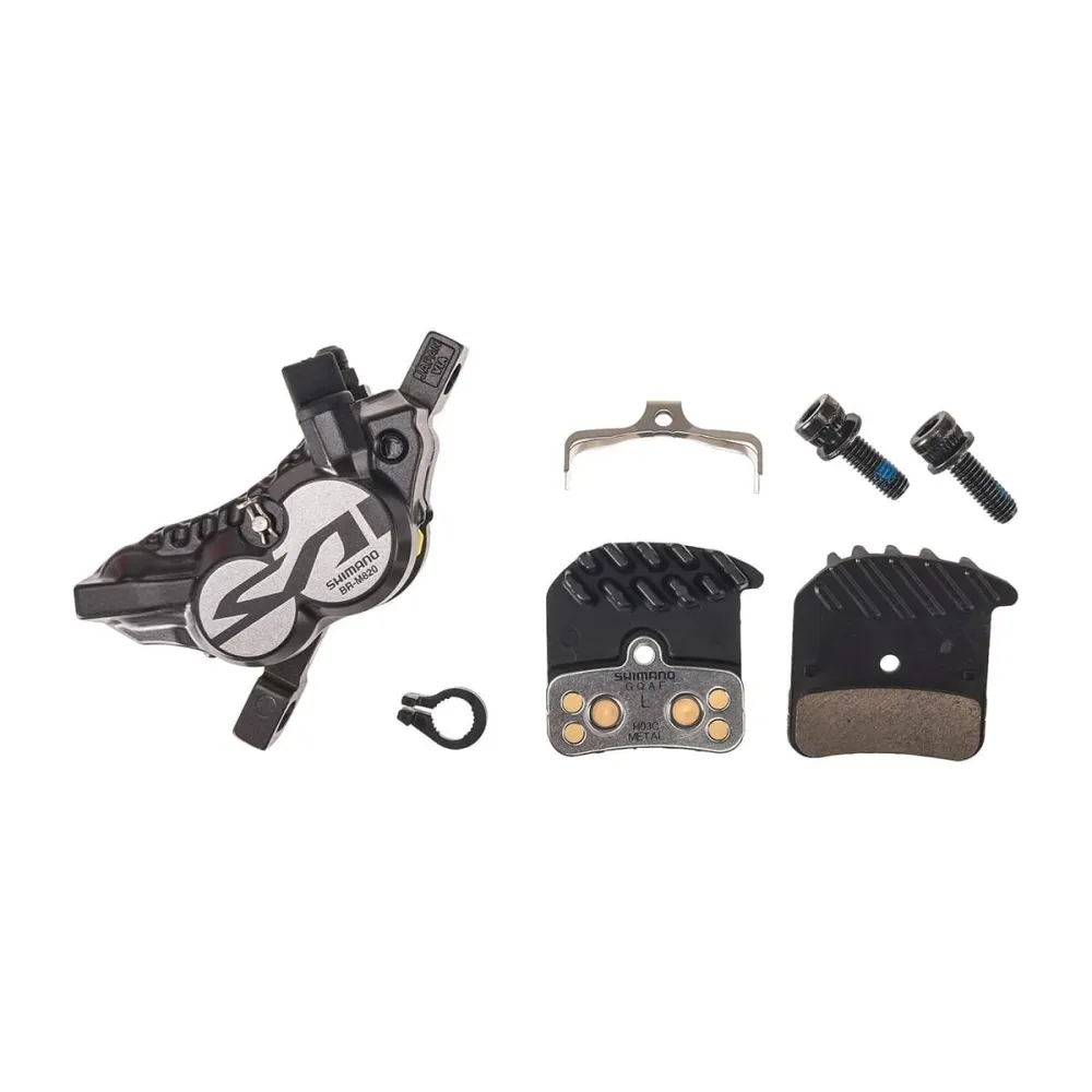 Zacisk hamulcowy SHIMANO SAINT M820 Grey #IBRM820MPMF