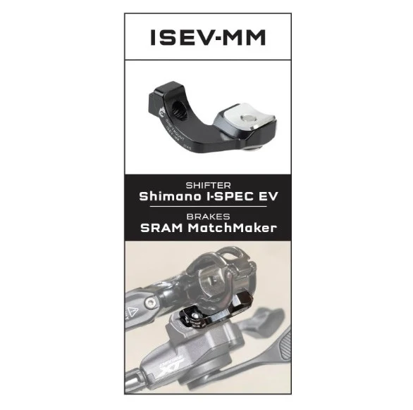 Adapter montażowy WOLF TOOTH ShiftMount ISEV-MM iShimano I-SPEC EV Shifter > SRAM MatchMaker OEM Brake